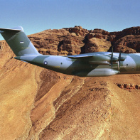 The A400M is designed for the transportation of all types of heavy military or civil loads such as vehicles, containers or pallets, as well as troops. It is a cost-effective airlifter, high-speed four turboprop engine aircraft specifically designed to meet the harmonised needs of European NATO nations and which equally fulfils the requirements of other air forces around the world.

It will enable the air forces to upgrade their airlift capability for both humanitarian and peace-keeping activities as it will have more than twice the payload and volume of the aircraft it will replace.

Currently, orders for the A400M stand at 192 firm commitments, including the seven European NATO launch customer nations Germany, France, Spain, UK, Turkey, Belgium and Luxembourg as well as South Africa and Malaysia.




