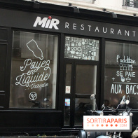 MIR Restaurant, le restaurant l'on le fait sa vaiselle