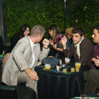 soirée, skyboard, rock band, étoile