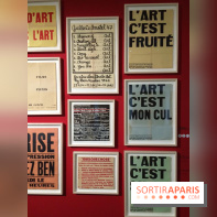 Photos de l'exposition Ben au musée Maillol 