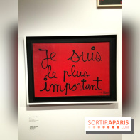 Photos de l'exposition Ben au musée Maillol 