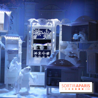 Les vitrines de Noël des Galeries Lafayette 2016