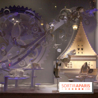 Les vitrines de Noël des Galeries Lafayette 2016