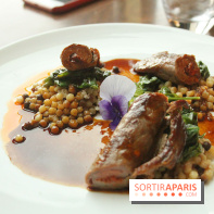 Terrass Hotel, la carte d'hiver 2016/2017 - saltimbocca de veau