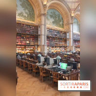 Rénovation de la BNF Richelieu - salle Labrouste