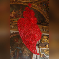 Coracao Independente Vermelho, Joana Vasconcelos | photo © Sortiraparis.com