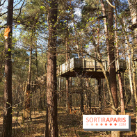 Aventure Floréval, le parcours en pleine nature