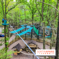 Aventure Floréval, le parcours en pleine nature