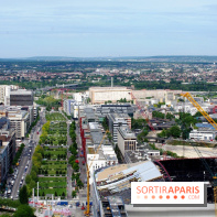 Réouverture du toit de la Grande Arche de La Défense