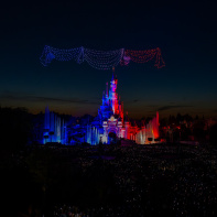 Disneyland Paris entre de nouveau dans le Guinness Book avec son show de drones du 14 juillet