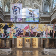 Exposition de Raphaël Barontini au Palais de Tokyo