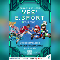 Vés'. E.Sport 2025 : l'événement gaming et eSport à Montesson (78)
