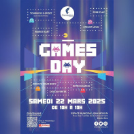 Games Day 2025 à Chennevières : tournois, retrogaming et arcade au programme