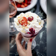 Petite Rosalie : la terrasse au bord du lac du restaurant Rosalie à Disney Village