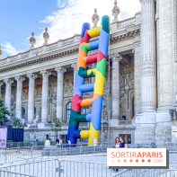 Grand Palais : c'est quoi, cette échelle multicolore sur la façade du musée ?