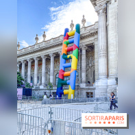 Grand Palais : c'est quoi, cette échelle multicolore sur la façade du musée ?
