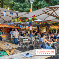 Viewing party de Drag Race France All Stars au bar Chez Mylène, dans le 12e arrondissement