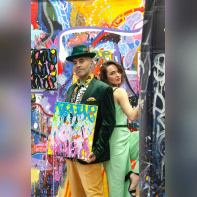 Mini Me : l'exposition de JonOne 100% groovy baby à la galerie Goldshteyn-Saatort