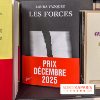 Prix Décembre 2025 : Laura Vazquez récompensée pour son roman poétique "Les Forces"
