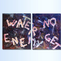 Les têtes et les mots : David Cohen expose à Paris à la galerie Rachel Hardouin