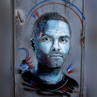 Athlètes, l'exposition de C215 à la mairie du 13e