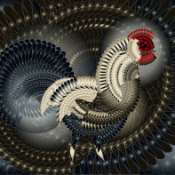 Chants Fractals, l'exposition à la galerie Lélia Mordoch