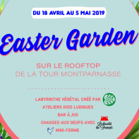 Chasses aux oeufs de Pâques et jardin éphémère à la Tour Montparnasse