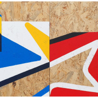 Exposition des street artist Lek et Katre, Urban Strata, à la galerie Joël Knafo