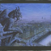 Exposition à la glerie Glénat autour des œuvres d'Olivier Ledroit