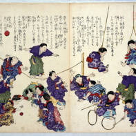 Exposition d'estampes Les Enfants de l'ère Meiji à la Maison de la Culture du Japon