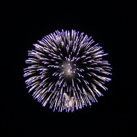 Feu d'artifice du 14 juillet à Courbevoie (92)