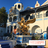 Inauguration de Pégase Express au parc Astérix