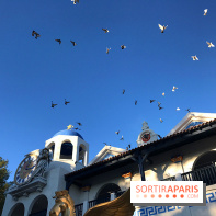Inauguration de Pégase Express au parc Astérix