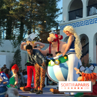 Inauguration de Pégase Express au parc Astérix