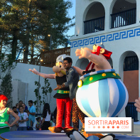 Inauguration de Pégase Express au parc Astérix