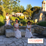 Inauguration de Pégase Express au parc Astérix