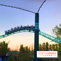 Inauguration de Pégase Express au parc Astérix