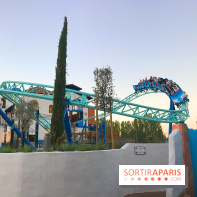 Inauguration de Pégase Express au parc Astérix