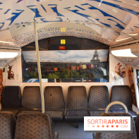 Inauguration du Train des Arts à la gare de l'est