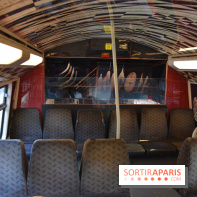 Inauguration du Train des Arts à la gare de l'est