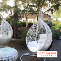 Le restaurant-terrasse des Jardins du Marais