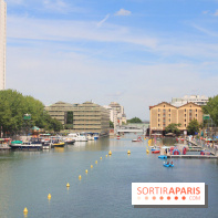 La baignade Bassin de la Villette