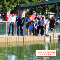 La baignade Bassin de la Villette