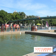 La baignade Bassin de la Villette