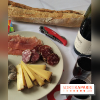 Planche + bouteille Le P'tit Pinard