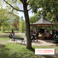Le Village des Manèges provisoire du Jardin d'Acclimatation