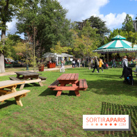 Le Village des Manèges provisoire du Jardin d'Acclimatation