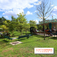 Le Village des Manèges provisoire du Jardin d'Acclimatation