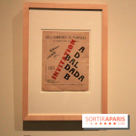 Exposition DADA au Musée de l'Orangerie - affiche