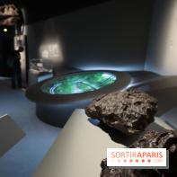 Exposition Météorites au Muséum national d'Histoire naturelle, les photos